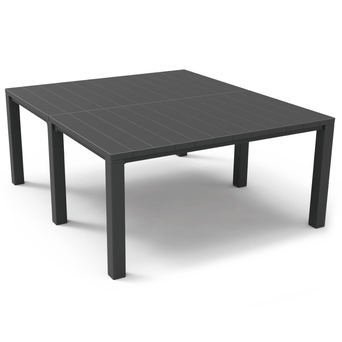 Стол раскладной Julie Double table 2 configurations Графит