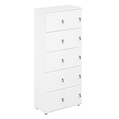 Локер 10 ячеек NORDEN Сигма SG.820.WH.WH