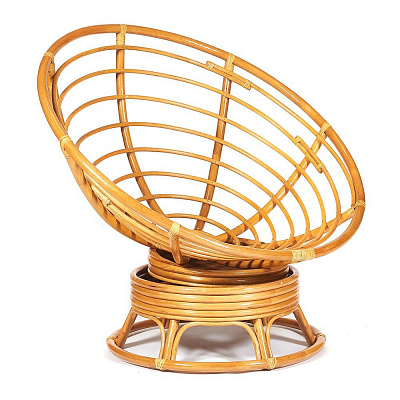 Кресло-качалка PAPASAN / ПАПАСАН 23/01 W без подушки мед