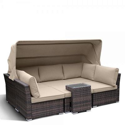Диван-трансформер Afina Garden AFM-320B Brown Коричневый