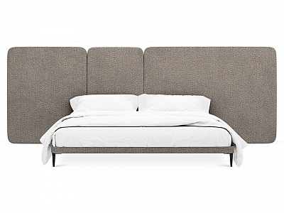 Кровать OgogoHome Licata 961650 коричневый