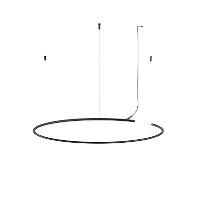 Шинопровод Arity подвесной круглый D800мм горизонтальный Maytoni Busbar trunkings Arity TRX233-RH-D800-B