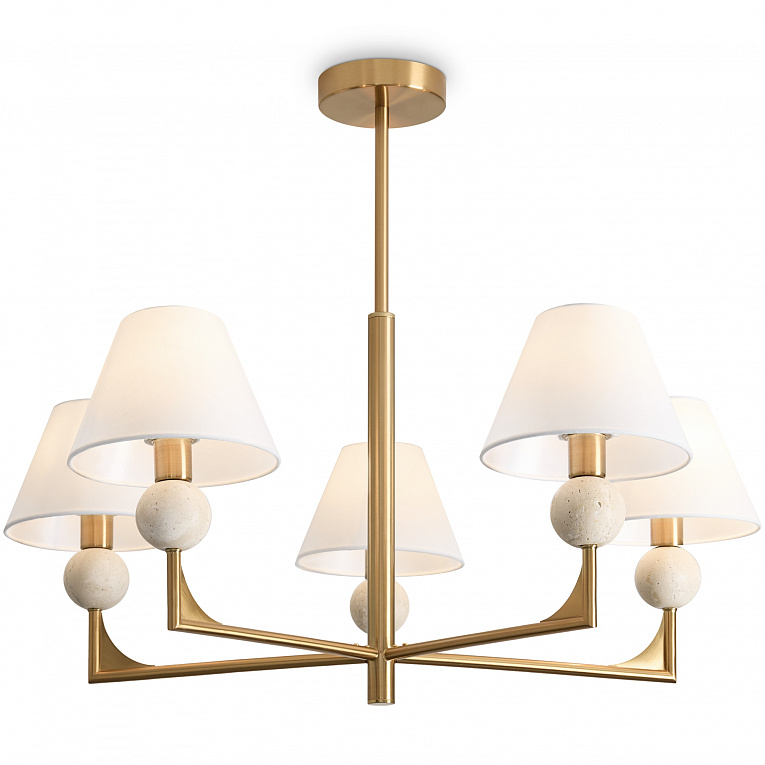 Люстра на штанге Freya Riley / Райли FR2043CL-05BS