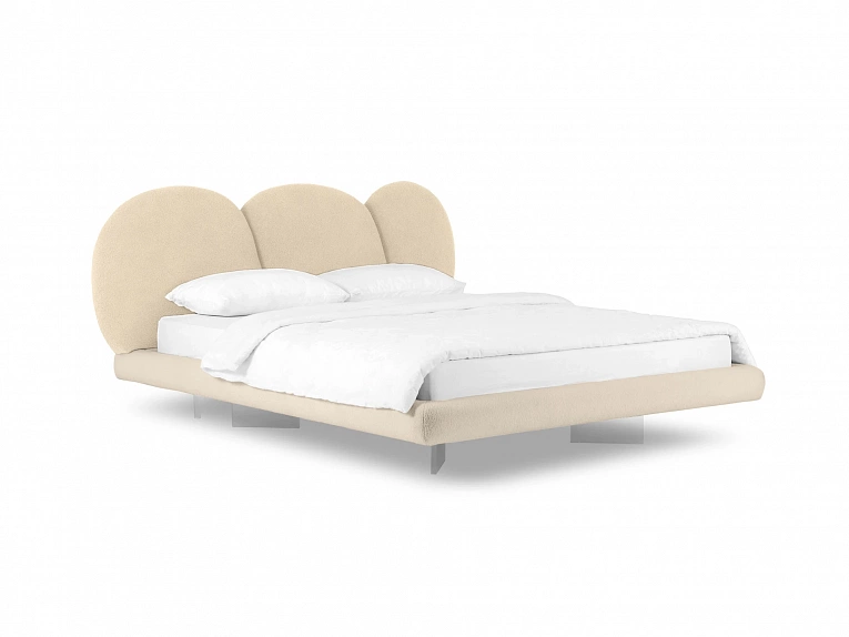 Кровать OgogoHome Targa 160x200 бежевый 914826