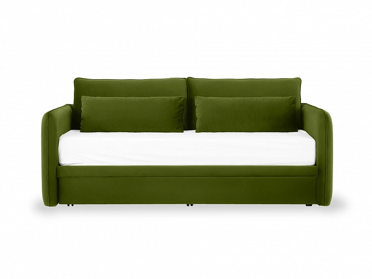 Кушетка OgogoHome Vicari без матраса зеленый 815012
